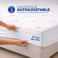 thumbnail image 4 of Protector de Colchón Spring Air Bamboo Luxe KS  Impermeable, 4 of 5