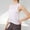 White, variant on Women's Tank Top Gym Athletic Shirts for Women Summer Sleeveless Crewneck Breathable Solid Color Top Slim Fit Running Sports Tank Tee Light Blue L