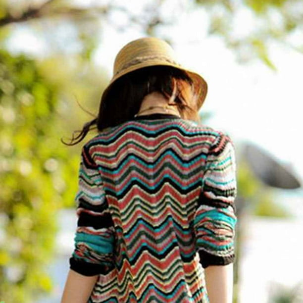 Korean Style Women Straw Panama Cap Girl Bohemian Dress Kitchen