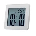thumbnail image 1 of Digital Bathroom Clocks Simple LCD Electronic Alarm Clock Waterproof Shower Watches Temperature Clocks Hanging Timer, 1 of 8