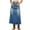 #03 Blue, variant on Denim Skirts for Women Y2K Jeans Skirt Girls Party Long Skirts Summer Maxi Skirts Casual A-Line Skirts Elastic High Waist Skirts Denim Pocket Jeans Skirts