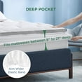 thumbnail image 5 of Cozy Comfort Mattress Topper Queen Waterproof - Pillow Top Mattress Protector Extra Thick with 8-21" Deep Pocket, Mattress Pad Fitted, Soft Bed Topper for Queen Size Bed, 5 of 5