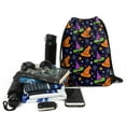 thumbnail image 3 of Amazing Halloween, Waterproof Drawstring Backpack with Shoe Compartment – Lightweight Dry Wet Separation Gym Bag for Women & Teens – 13.5 X 16.5 Inch, 3 of 5