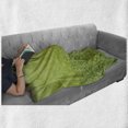 thumbnail image 6 of Golf Soft Flannel Fleece Blanket, Golf Ball on Lip of Cup Grass Ground Hobby Competition Championship Theme Image, Cozy Plush for Indoor and Outdoor Use, 50" x 60", Lime Green White, by Ambesonne, 6 of 6