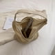 thumbnail image 1 of Bolsas de hombro tejidos Costura de PU Bolsas de playa de gran capacidad Bolsas de mano (Caqui) Ndcxsfigh Para Estrenar, 1 of 9