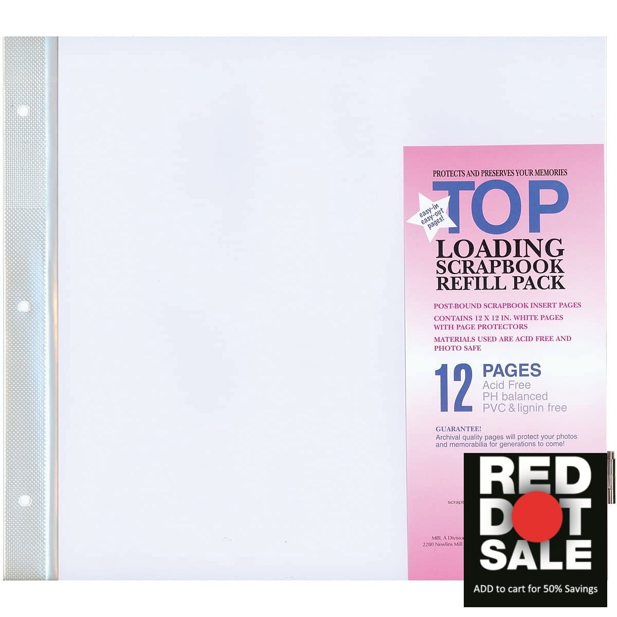 Misc Me Page Protectors, 10pk, 6" X 8" Pocket - Walmart.com