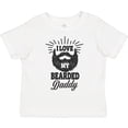 thumbnail image 3 of Inktastic I Love My Bearded Daddy Boys or Girls Toddler T-Shirt, 3 of 5