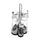 thumbnail image 2 of Juego de aceite y vinagre Jares de especias de vidrio Pepper Transparente Azúcar Multifunción Condimento de condimentos Bottillas de de, 2 of 9