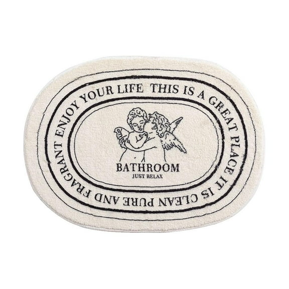 Bathroom Anti-slip Small Large Bathroom Rugs Super Soft Absorbent Mat' L0G2