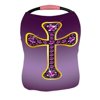 ECZJNT Cross garnet semi precious stones gold channel Nursing Cover Baby Breastfeeding Infant Feeding Cover Baby Car Seat Cover