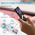 thumbnail image 4 of Sleek and Elegant MP3 Player, Supports Bluetooth 5.2, Portable Music Companion for Your Daily Adventures (Black), 4 of 5