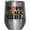 Silver, variant on Dope Black Girl, Black History Month Art Merch Gift, White 12oz Wine Tumbler