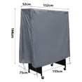 thumbnail image 1 of Housse de tennis de table Imperméable et Anti-Poussière pour Extérieur et Intérieur 155*75*150cm, 1 of 9