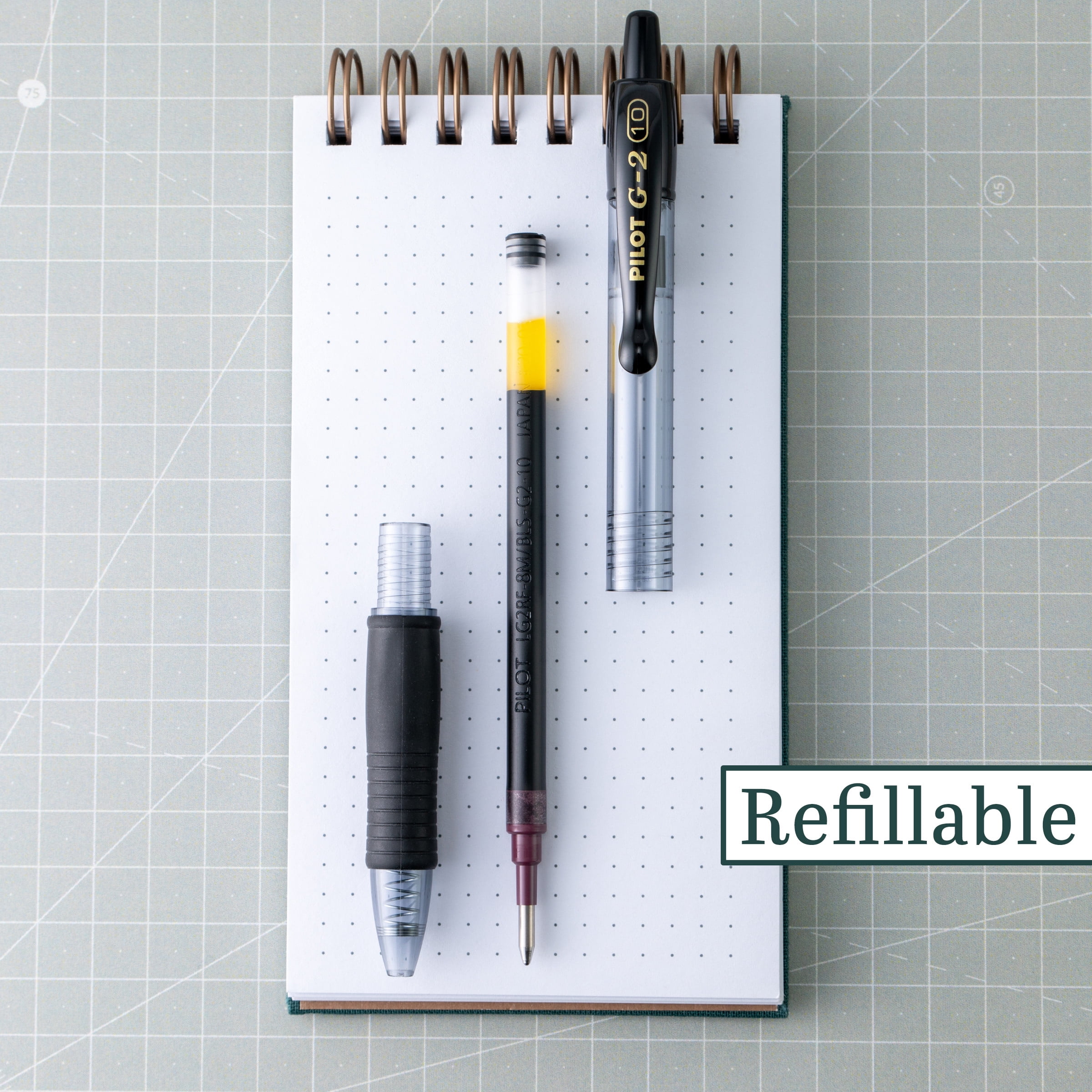 Pilot G2 Premium Retractable Gel Pens, 1.00 mm Bold Point, Black Ink, 48 Count