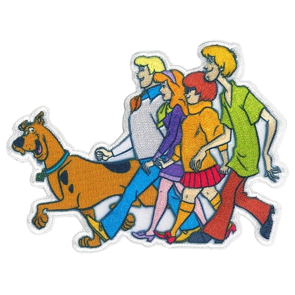 C&D Visionary Scooby Doo The Gang Patch Rojo Verde Azul Naranja