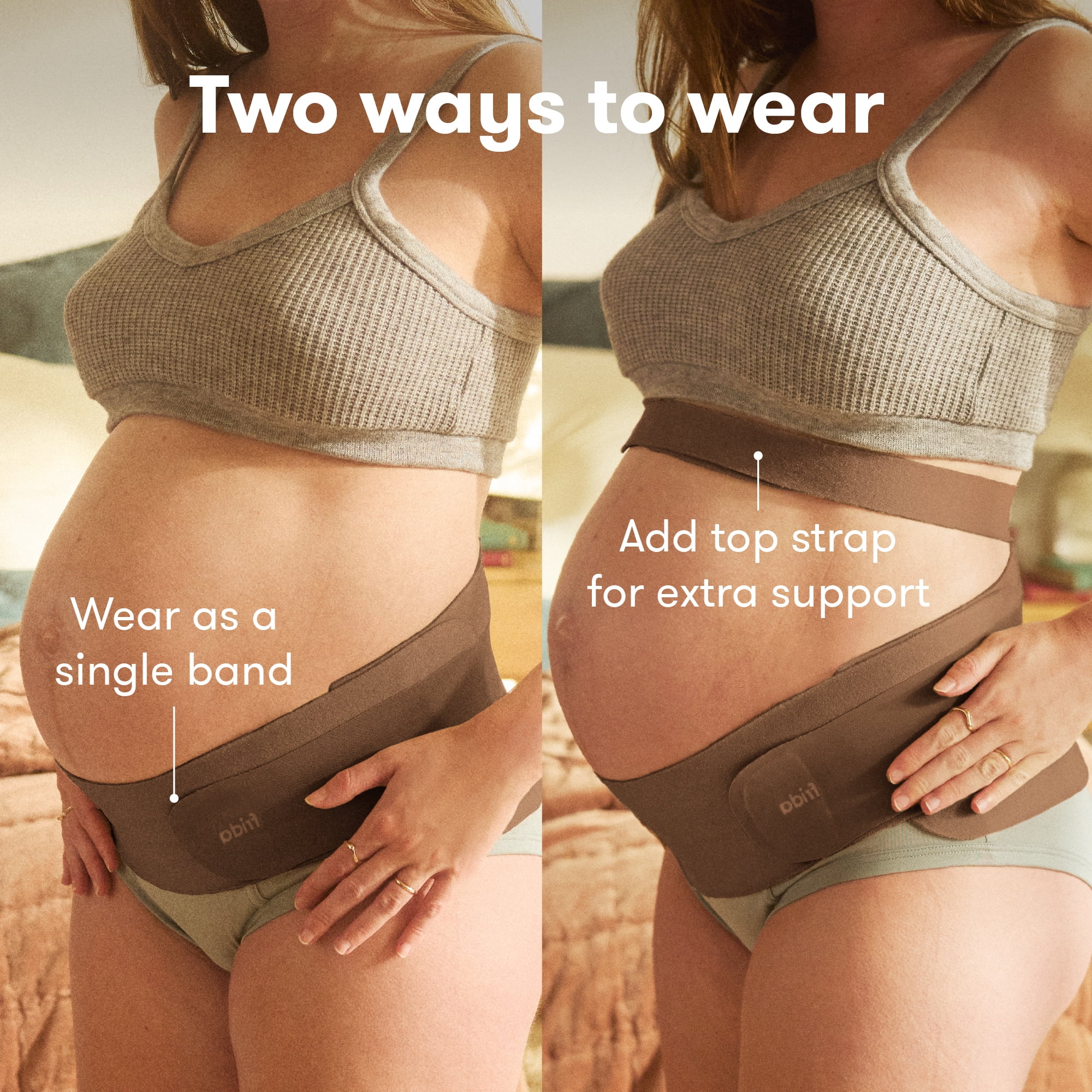 Frida Mom Belly Support Band L/XL - Cocoa