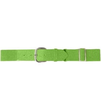 Augusta OS Youth Elastic Baseball Belt Lime 6002