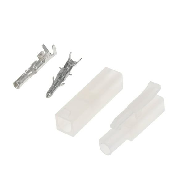 1 Pin Car Electrical Wire Connector Plug Kits Waterproof for Car Boat RV 1 Set 6.2mm Series Plastic