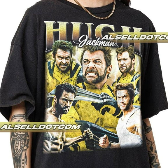 Limited Hugh Jackman Vintage Shirt Gift for Woman anda Man