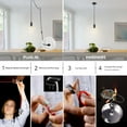 thumbnail image 4 of 1-Light Black Plug-In/Hardwire Pendant Lighting, 4 of 8
