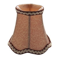 New Arrivals Chandelier Lamp Shades Fabric Cloth Clip on Light Cover Drum Shade Lampshade Bulb for Floor 13cm