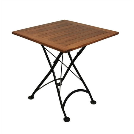 European Cafe Square Folding Table