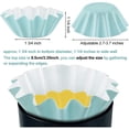 thumbnail image 3 of Gkeoshab Bakeware Cake Paper Holder Chrysanthemum Cup Home Baking Small Cake Bottom Holder 50 Packs Home & Garden, 3 of 4