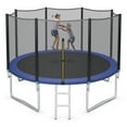 thumbnail image 1 of Patiojoy Trampoline de 14 Pi avec Filet de Sécurité et Tapis de Saut à Ressorts, 1 of 8