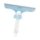 thumbnail image 1 of Limpiador de ventanas con escobilla de goma, limpiador de puertas de vidrio, limpiador de mano multiusos, portátil Azul, 1 of 9