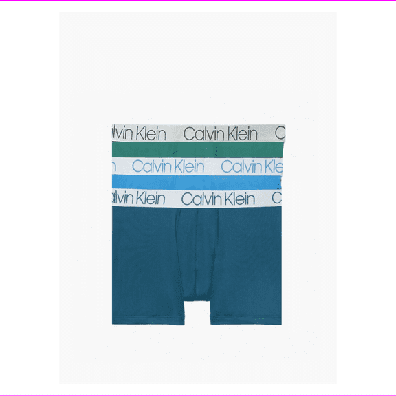 Calvin Klein Men's NP2213O942 Chromatic Micro 3-Pack Trunk Size XL