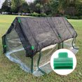 thumbnail image 4 of Greenhouse Clamps Film Row Cover Netting Hoop Clip Shading Net Rod Clip Greenhouse Clips Plastic Sturdy 100pcs, 4 of 8