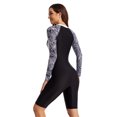 thumbnail image 4 of Traje de baño de surf de manga larga con protección solar durante todo el día, traje de buceo especialmente diseñado para deportes acuáticos, traje de baño con protección solar, 4 of 5