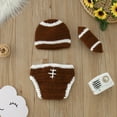 thumbnail image 4 of LUOGENLI Baby Boy Pants Set 0-3 Months Boys Girls Set Photo Photography Clothing Knitted Wool Hat Shorts 3 Piece Set Baby Boy Pants 12 Months Baby Boy Pants 0-3 Months, 4 of 7