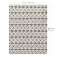 thumbnail image 4 of Mainstays Modern Geometric Pattern Tufted Ivory Base with Charcoal Lines, Machine Washable Area Rug 5x7, Ideal for Living room, Dining area, bedroom, 4 of 5