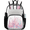 Multicolor 3, variant on Jiaoprinted Cherries Strawberries Clear Backpack for Stadium Events, Cute Summer Fruit Transparent Plastic Bag for Games, Security Checks, Festivals, Concerts