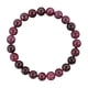 thumbnail image 2 of Pulsera nueva de piedra natural con cuentas de granate de 8 mm, 2 of 7