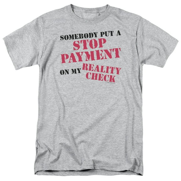 - Stop Payment - Short Sleeve Shirt - XXXXX-Large