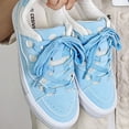 thumbnail image 4 of CHICVOMEY Retro Platform Sneakers for Women Fashion Sneakers Non-Slip Casual Lace Up Trendy Shoes Walking Shoes, 4 of 6