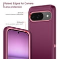thumbnail image 6 of Petocase for Google Pixel 9 case/Pixel 9 Pro Case (2024),Shockproof Rugged Military Grade Heavy Duty Protective Case,Purple/Pink, 6 of 8