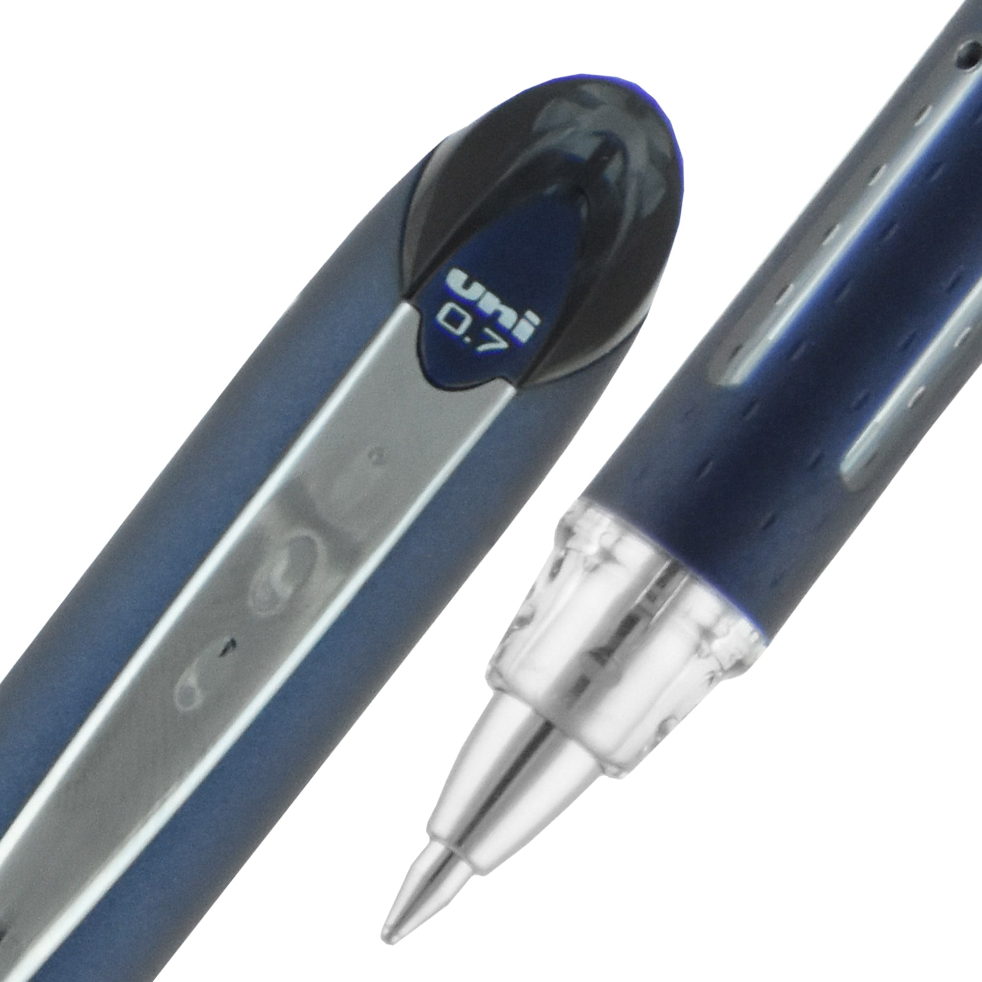 Uni-Ball Jetstream Fine 0.7mm Rollerball Pens, Black Ink, Box Of 12