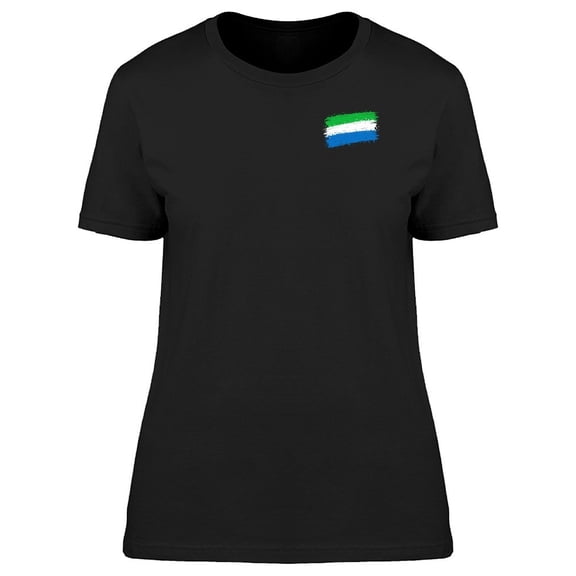 Grunge Pocket Sierra Leone Flag Tee Men's -Image by Shutterstock