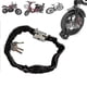 thumbnail image 2 of Candado de cadena para motocicleta y bicicleta, alta seguridad, antirrobo, 800 mm, 2 of 5