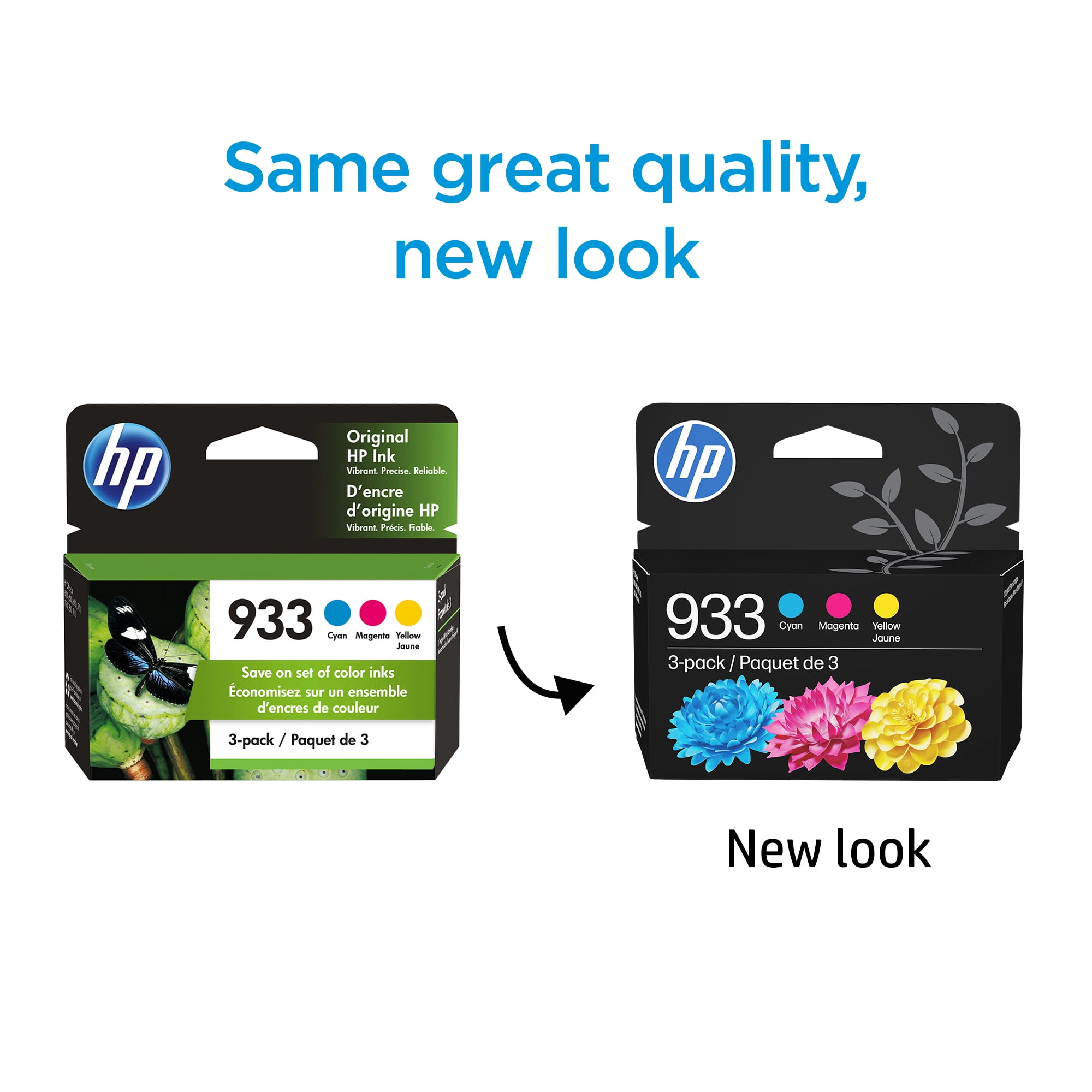 HP 933 CMY Ink Crtg Combo 3-Pack
