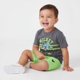 thumbnail image 5 of Disney Mickey Mouse Outfit for Boys, Toddler and Little Kids Clothes, T-Shirt and Shorts Set (Green, 3T), 5 of 5
