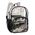 thumbnail image 2 of PVC Transparent Backpacks Clear Backpack for Travel and Outings Marine Life and Mermaids, 2 of 7