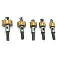thumbnail image 2 of Drill Hole Saw Kit, Fast Cutting Precise Safer Hole Opener HSS  For Plastic For Open Rubber, 2 of 8