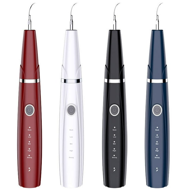 Raspador dental eléctrico portátil para eliminar cálculos, raspador dental ultrasónico, instrumento dental inteligente, raspador dental doméstico