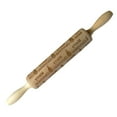 thumbnail image 5 of OFFIGAM Wooden Dough Rolling Pin Baking Tool for Christmas Baking and Cooking, Perfect Gift for Moms, 1 Piece, 5 of 8