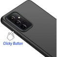 thumbnail image 6 of Case for Samsung Galaxy A72 Phone Case Protective Slim [Defend from Scratch/Slip/Drop/Fingerprint] Matte PC Hard Minimalistic Phone Cover for Samsung Galaxy A72-Black, 6 of 7