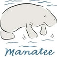 thumbnail image 2 of CafePress - Manatee Infant Bodysuit - Baby Light Bodysuit, Size Newborn - 24 Months, 2 of 4